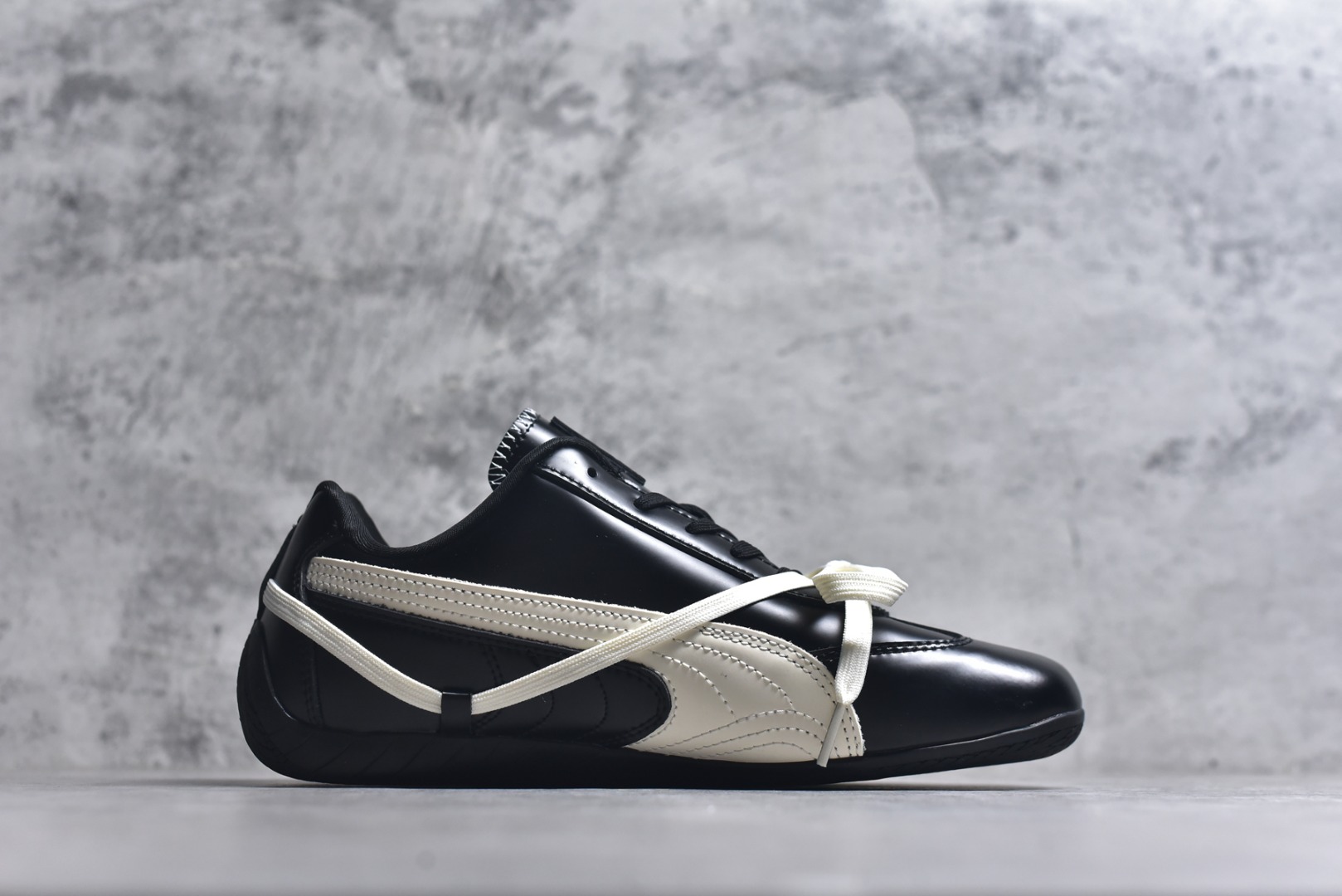 图片[3]-#彪马 赛车鞋 蝴蝶结白绑带 404391-01 男女鞋 35.5-45-选品中心