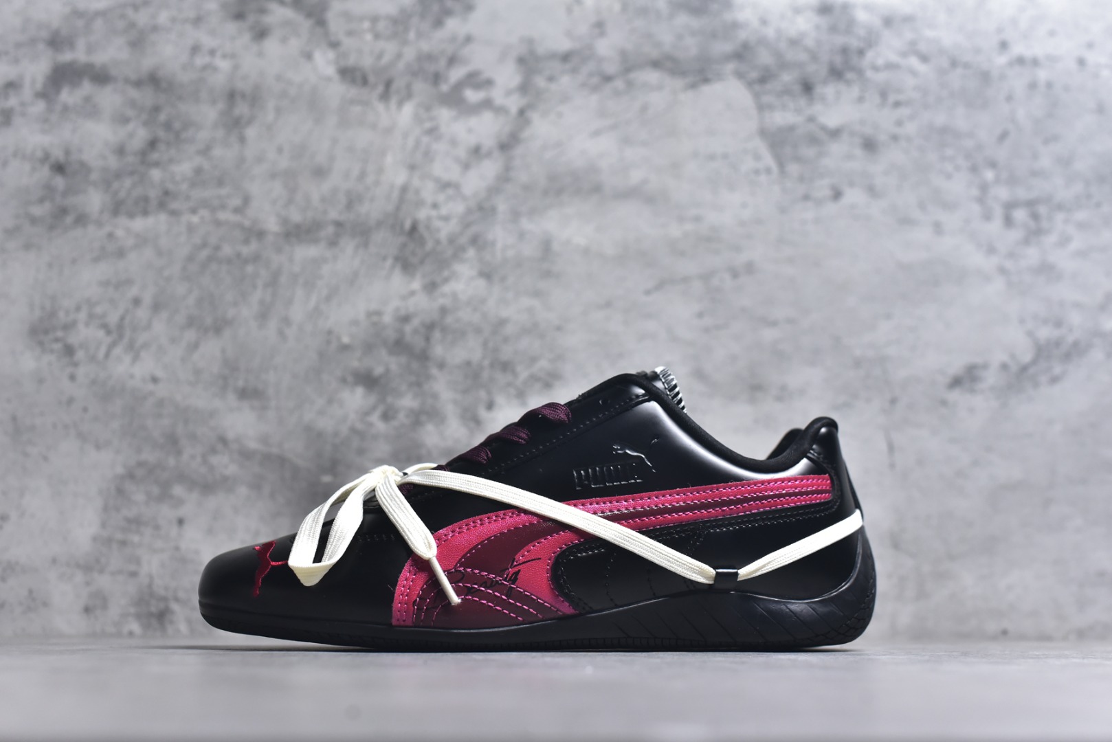 # 彪马 赛车鞋 蝴蝶结白绑带 404391-01 男女鞋 35.5-45-选品中心