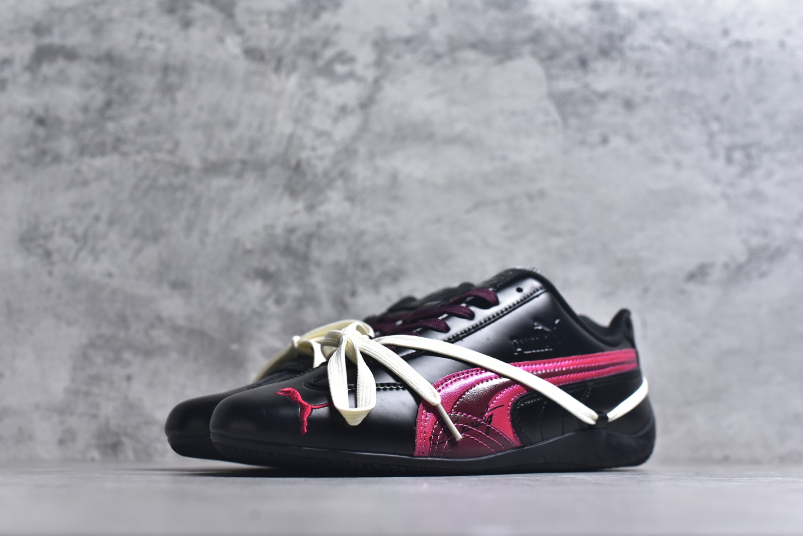 图片[2]-# 彪马 赛车鞋 蝴蝶结白绑带 404391-01 男女鞋 35.5-45-选品中心