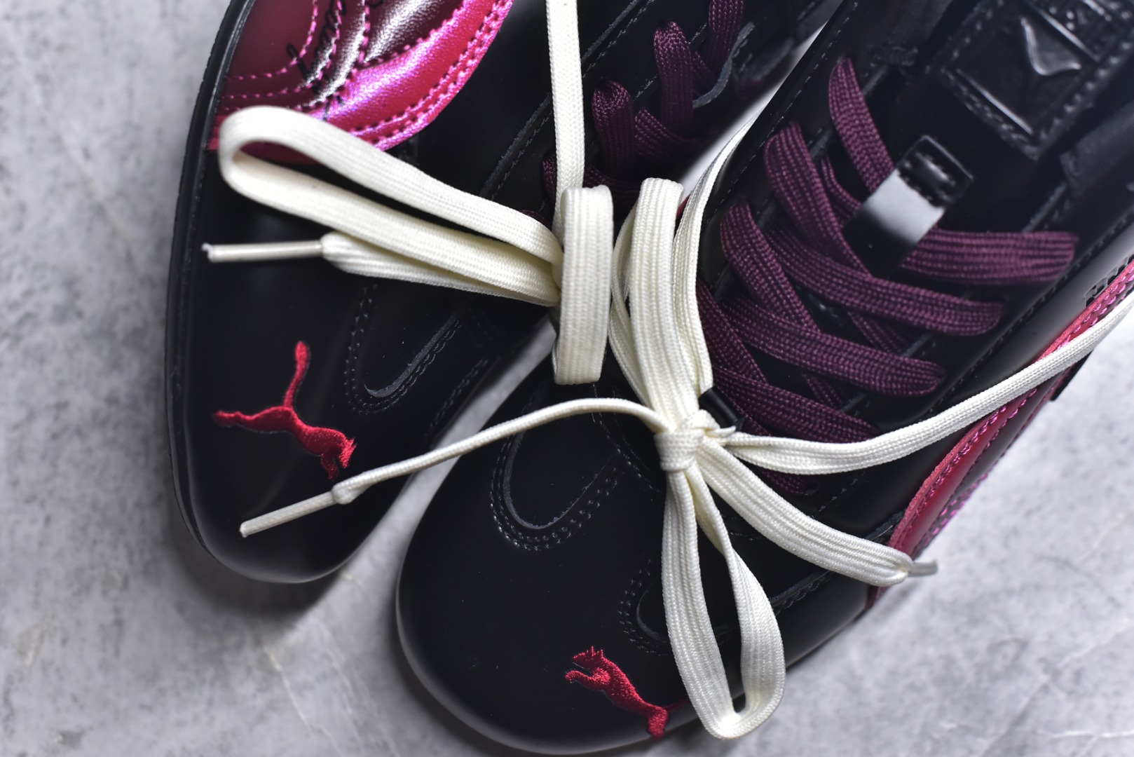 图片[8]-# 彪马 赛车鞋 蝴蝶结白绑带 404391-01 男女鞋 35.5-45-选品中心