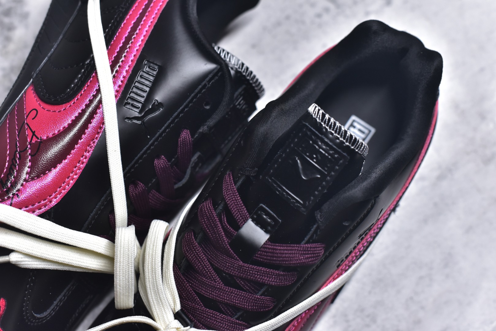 图片[9]-# 彪马 赛车鞋 蝴蝶结白绑带 404391-01 男女鞋 35.5-45-选品中心