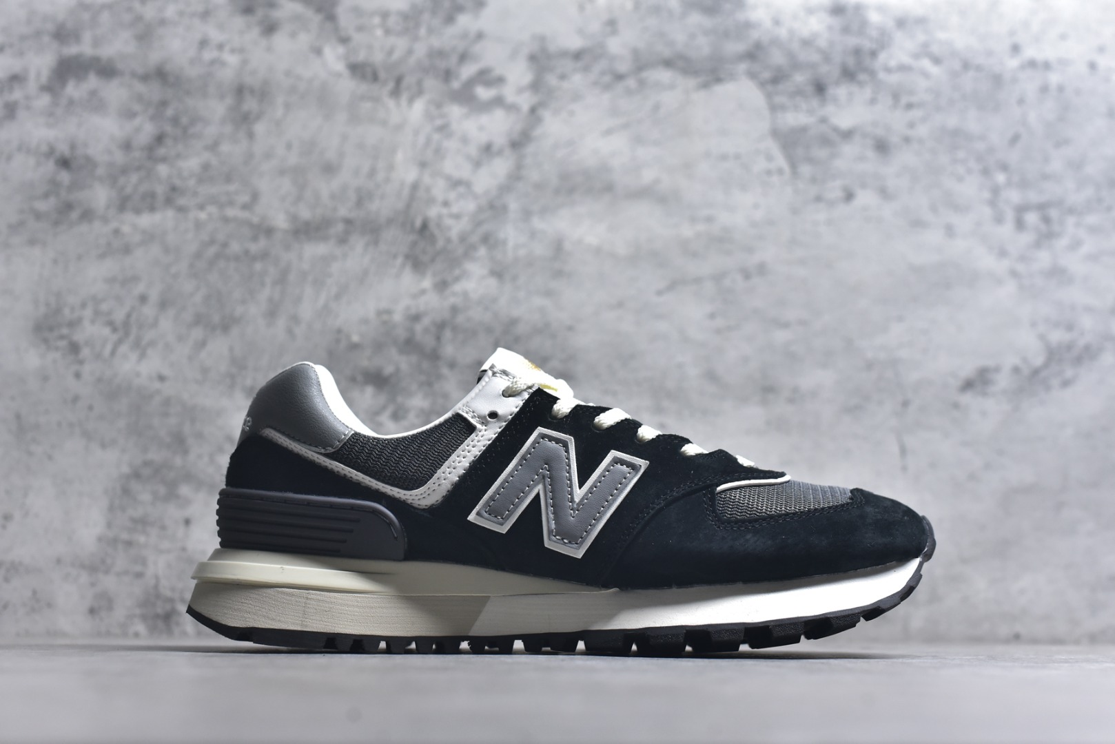 图片[3]-#New Balance NB574 低帮复古休闲慢跑鞋 毛边牛仔面料 ENCAP缓震中底 原盒原标 天猫京东平台专供 早期外围实体充正案例无数，外贸客户指定订单 前后掌分段组合大底 内置科技软底 缓震效果极佳 货号：U574LGG1 尺码：36-45-选品中心