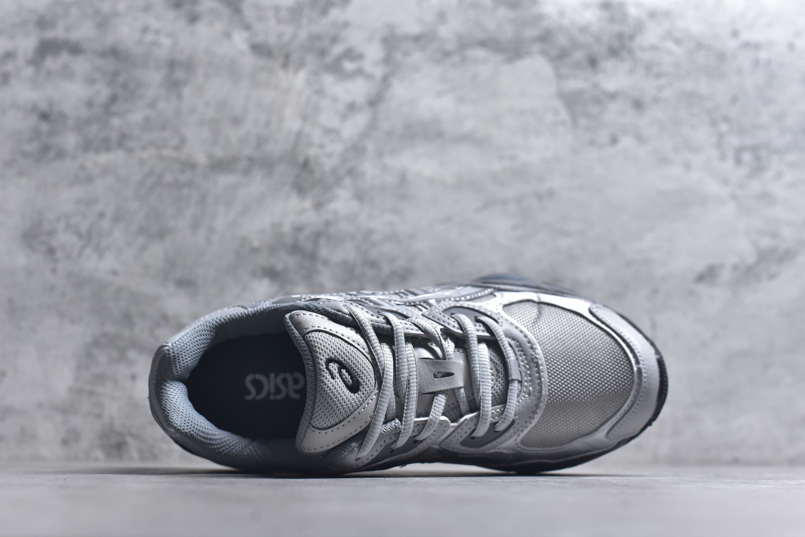 图片[4]-#Asics Gel-NYC 亚瑟士防滑耐磨休闲运动跑鞋 采用双层提花网面设计 提高包裹性和透气性 后跟搭载稳定系统科技T-GEL提升整体支撑力和结构感 减少对身体带来的冲击负荷 创新中底至轻回弹 货号：1203A280-020 尺码：36-47-选品中心