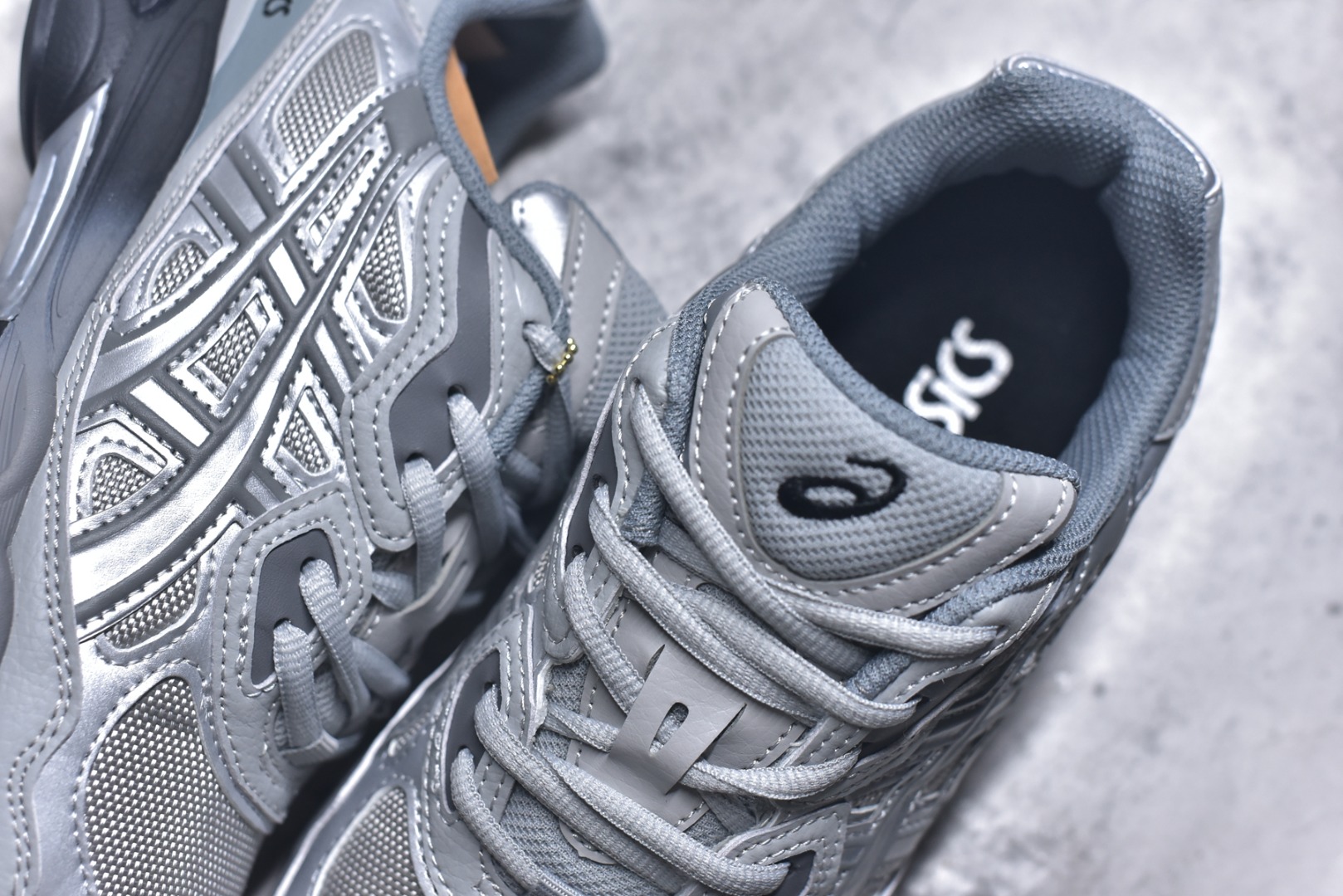 图片[9]-#Asics Gel-NYC 亚瑟士防滑耐磨休闲运动跑鞋 采用双层提花网面设计 提高包裹性和透气性 后跟搭载稳定系统科技T-GEL提升整体支撑力和结构感 减少对身体带来的冲击负荷 创新中底至轻回弹 货号：1203A280-020 尺码：36-47-选品中心