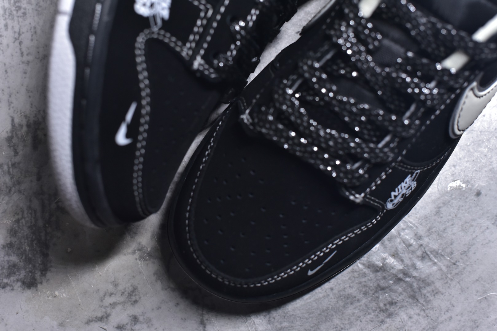 图片[8]-#Nike Dunk Low Retro 联名 周年高端定制 低帮休闲板鞋 ▪定制鞋盒 大厂纯原品质出货 超高清洁度 皮料切割干净无任何毛边 细节完美 尺码：36 36.5 37.5 38 38.5 39 40 40.5 41 42 42.5 43 44 44.5 45-选品中心