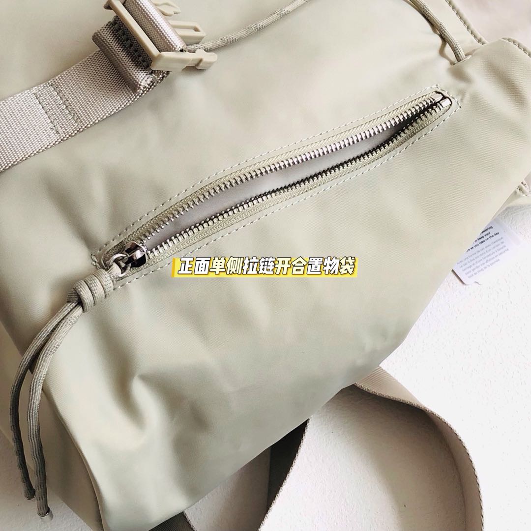 亚麻色】lululemon Drawstring 最新款水桶背包 4