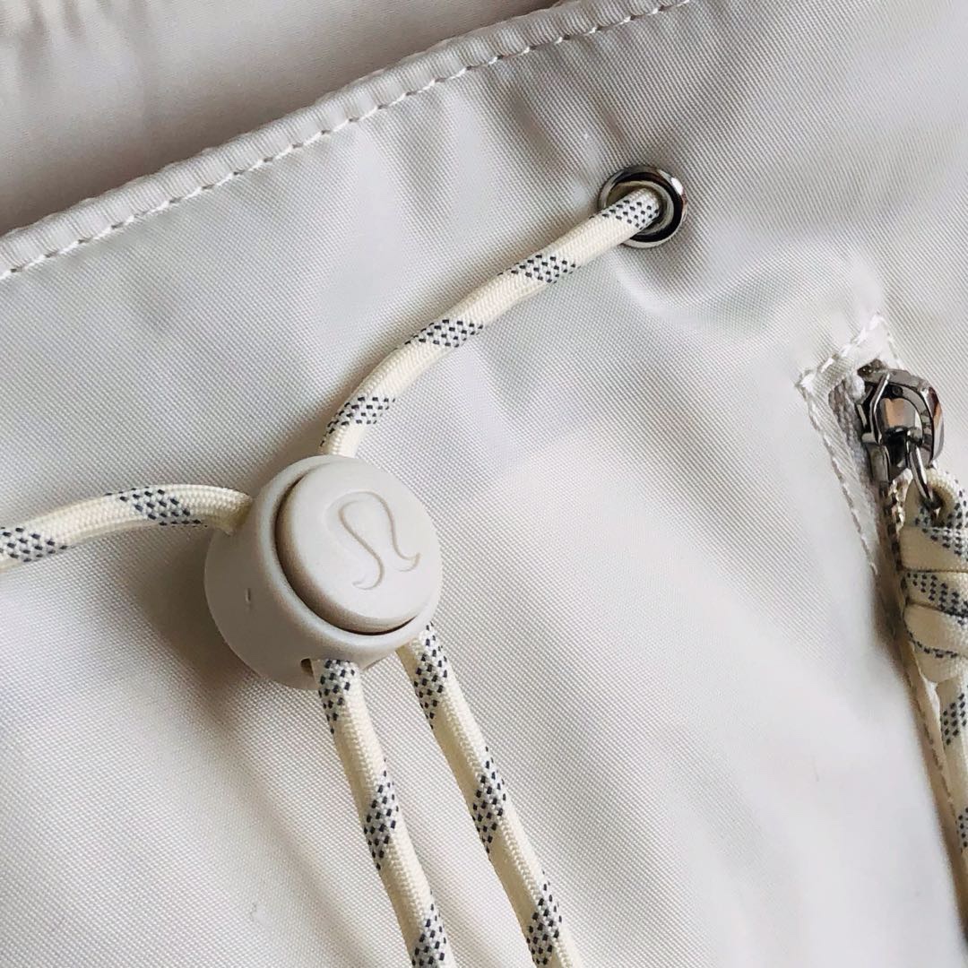 lululemon Drawstring Bucket Backpack – Ivory - Bag