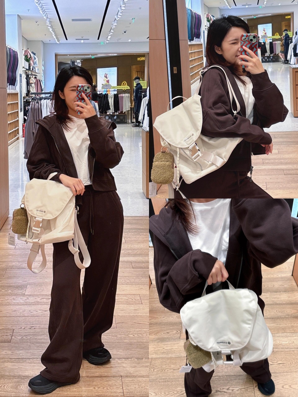 A compact backpack featuring a refined silhouette and practical capacity - Bag 6
