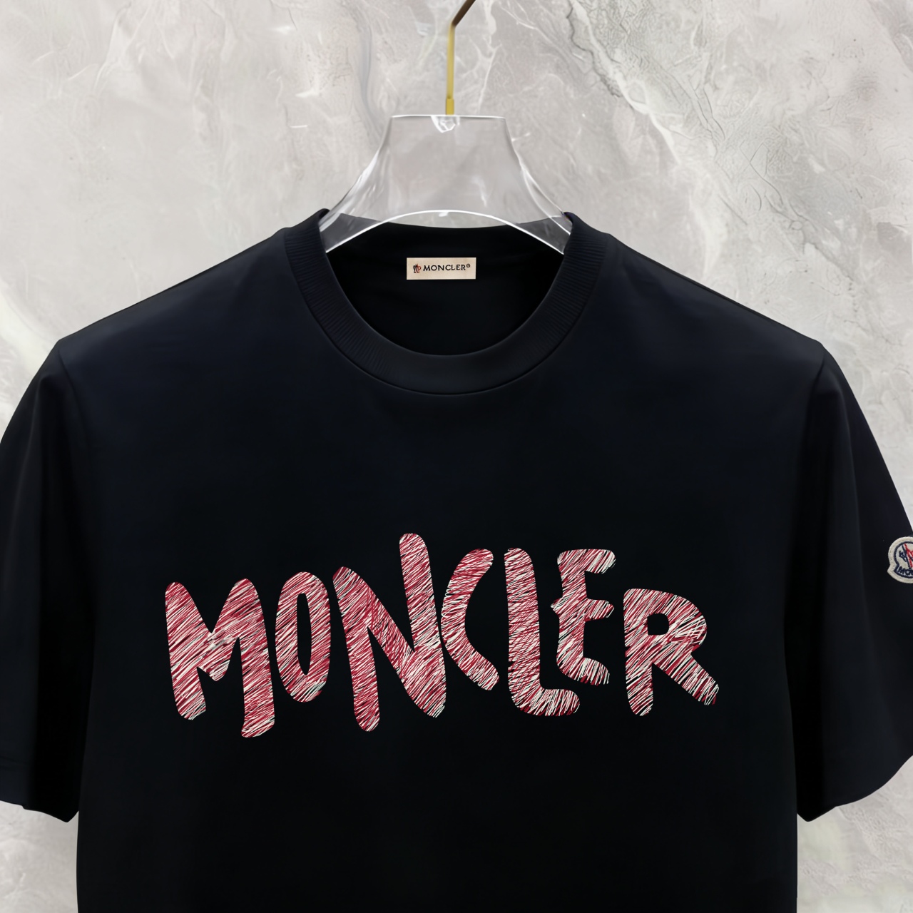 몽클레어 여성 코튼 프린트 반팔 티셔츠 88870 이미지 6