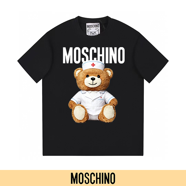 P90 no descontinuado, empuje con confianza (principal-5) MOSCHINO Moschino nueva camiseta de manga corta esta…