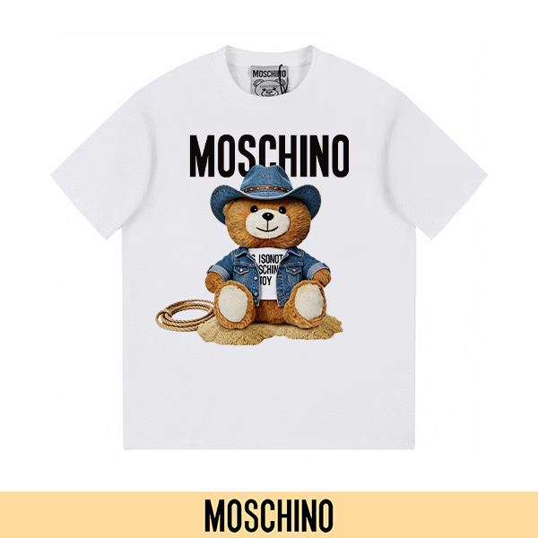 P90 no descontinuado, empuje con confianza (principal-5) MOSCHINO Moschino nueva camiseta de manga corta esta…