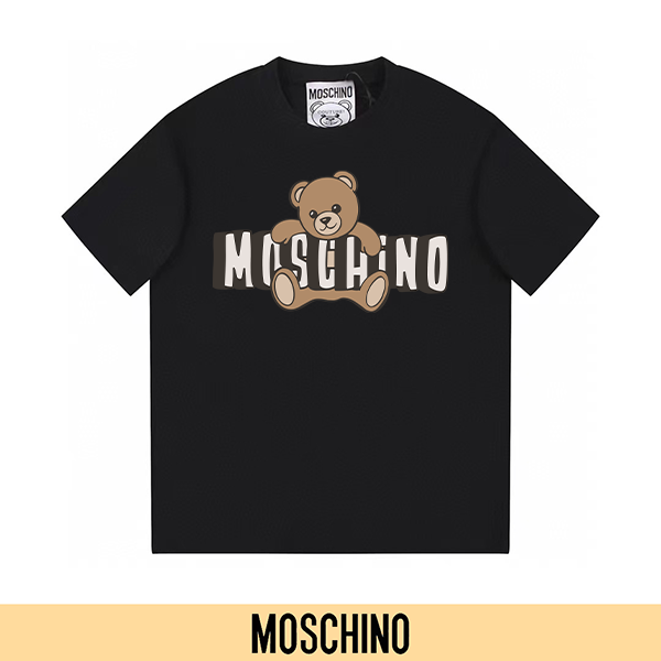 P90 no descontinuado, promoción segura (principal-5) MOSCHINO Moschino nueva camiseta de manga corta con esta…