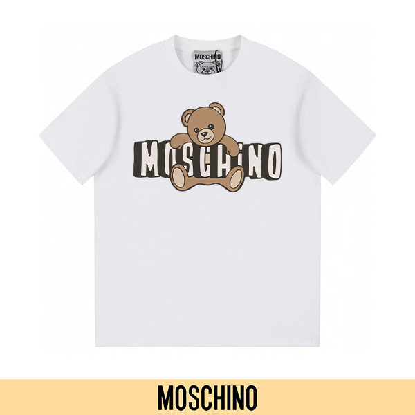 P90 no descontinuado, promoción segura (principal-5) MOSCHINO Moschino nueva camiseta de manga corta con esta…