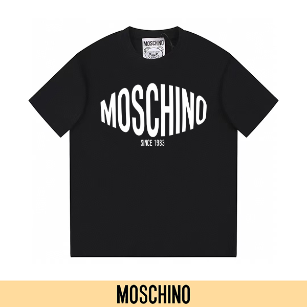 P90 no retirar, empuje con confianza (principal-5) MOSCHINO Moschino nueva camiseta de manga corta estampada …