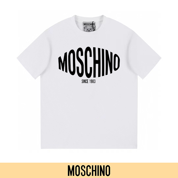 P90 no retirar, empuje con confianza (principal-5) MOSCHINO Moschino nueva camiseta de manga corta estampada …