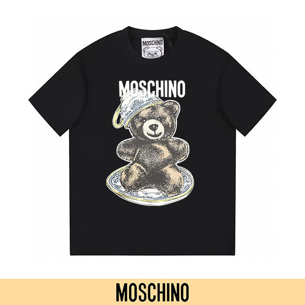 P90 no retirar, empuje con confianza (principal-5) MOSCHINO Moschino nueva camiseta de manga corta estampada …