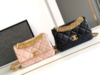 Chanel Crossbody & Shoulder Bags Black Pink Spring Collection