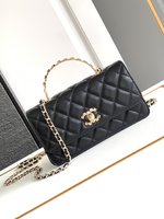Chanel Backpack Crossbody & Shoulder Bags Black Openwork