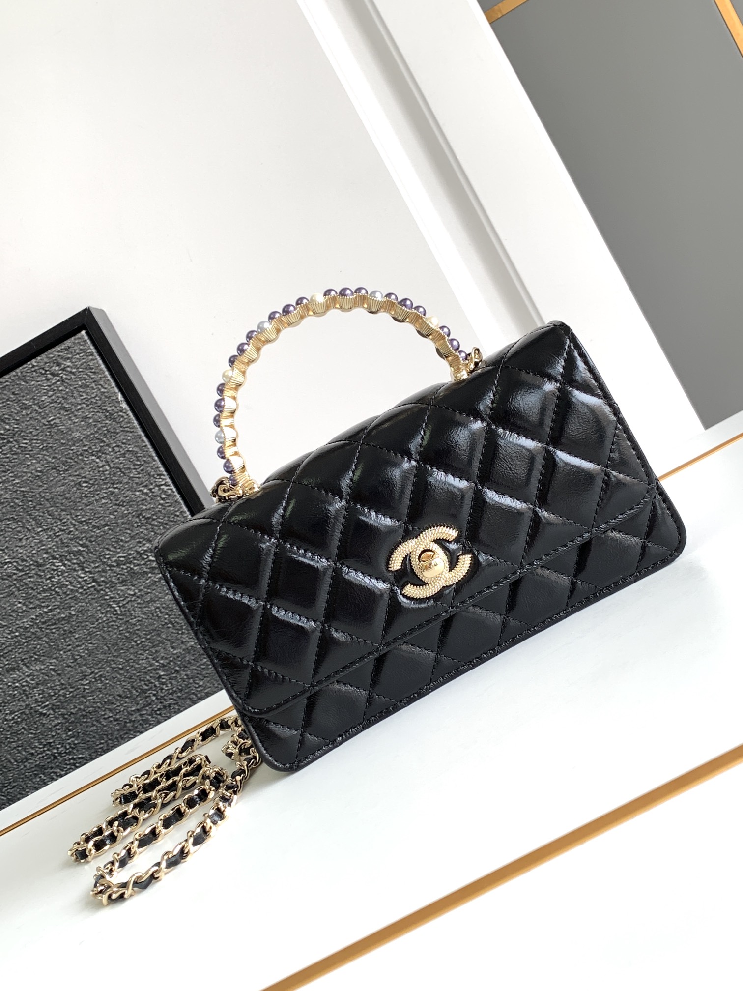 Chanel Crossbody & Shoulder Bags Oil Wax Leather