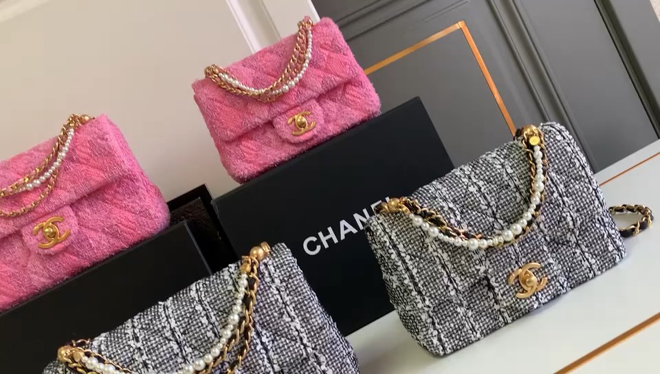 Chanel Bolsos cruzados y bandoleras Sitio web de alta calidad
 Negro Rosa Blanco