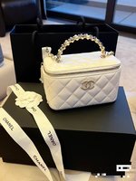 Chanel Crossbody & Shoulder Bags Black White Oil Wax Leather