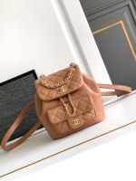 Chanel Duma sacs Sac À Dos Caramel Couleur champagne Cuir de veau vache Peau foetale 1 Chanel Duma sacs Sac À Dos Caramel Couleur champagne Cuir de veau vache Peau foetale