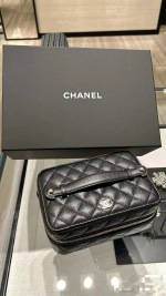 Chanel Couleur abricot Cuir de vache 1 Chanel Couleur abricot Cuir de vache