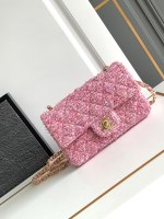 Chanel Couleur rose Rouge Mini 1 Chanel Couleur rose Rouge Mini