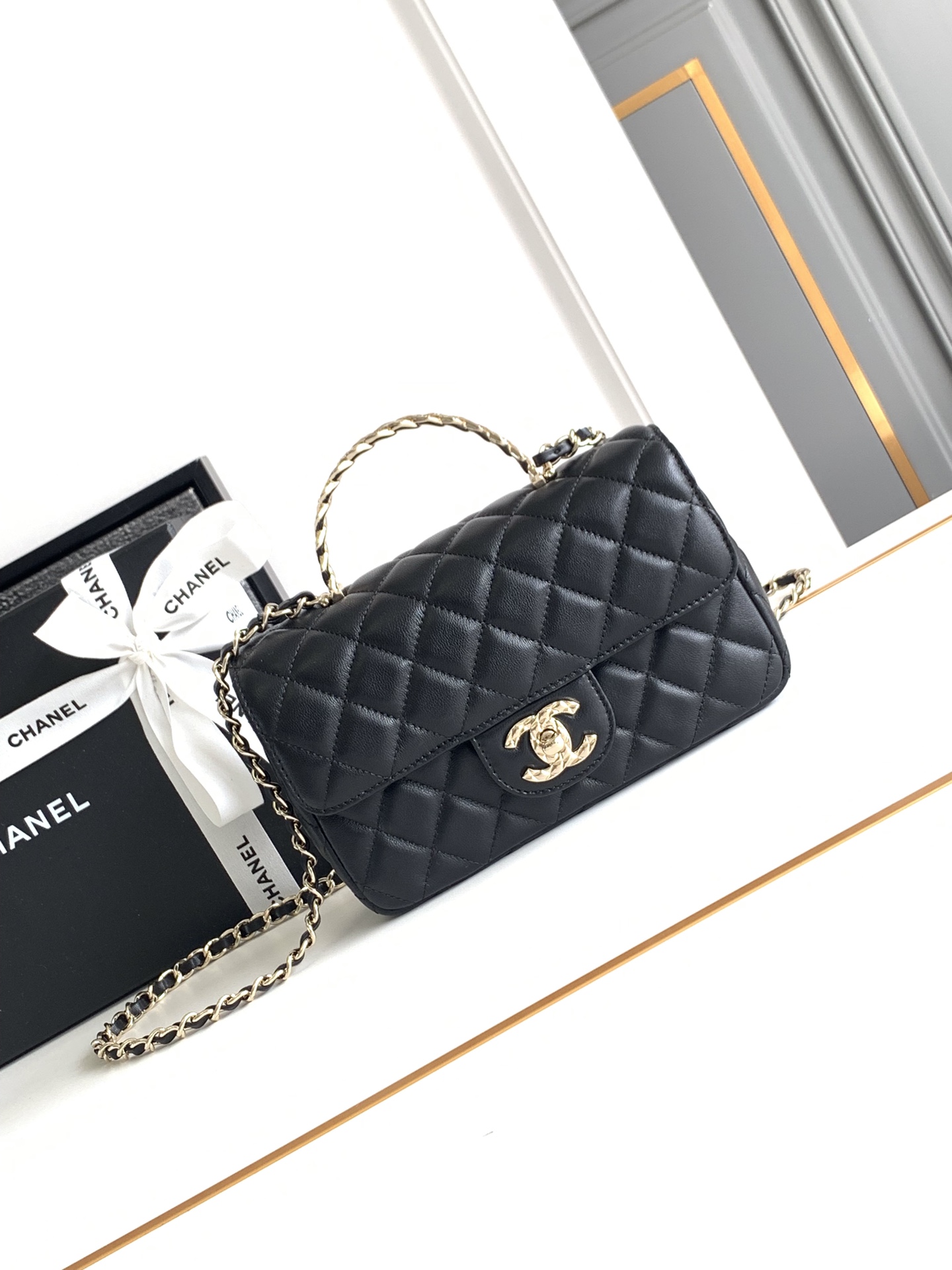 。CHANEL 24A primavera-verano nuevo gran mimi handle CF 🆕 el techo de los clásicos, realmente sin resistencia, el peque…