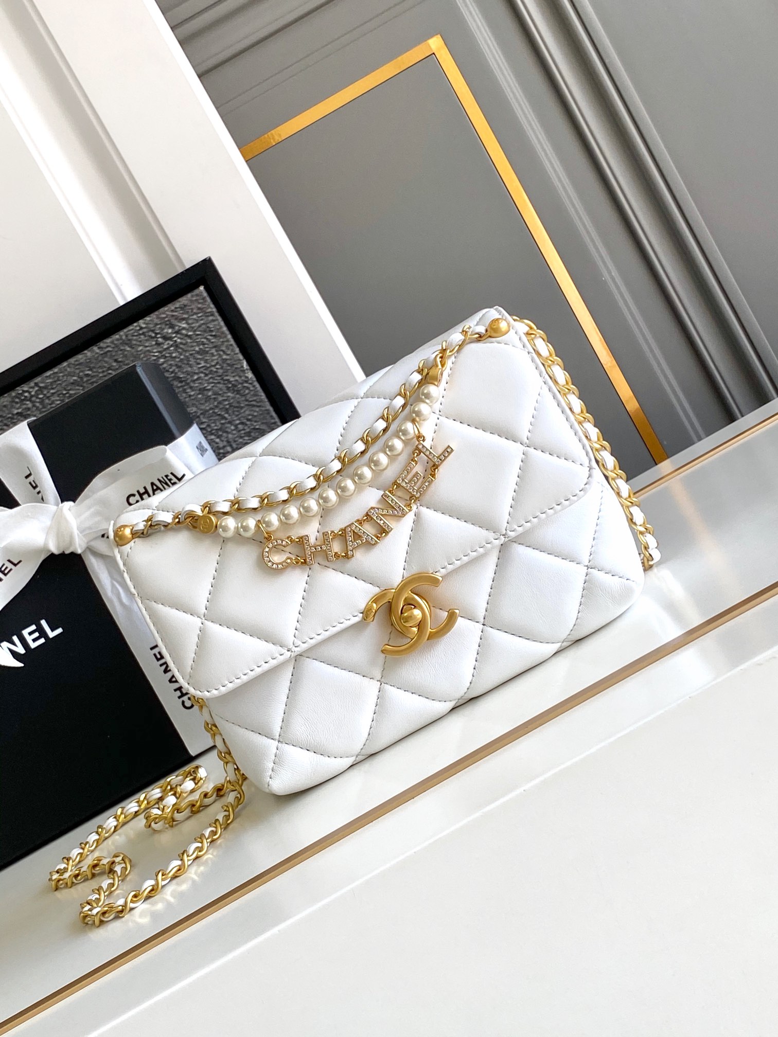 CHANEL piel de cordero 🐑 🚩🚩🚩 CF de rombos triples pequeño ❤️‍🔥❤️‍🔥 CHANEL24A ¡Hoy hay novedades! Hoy no comemos a…