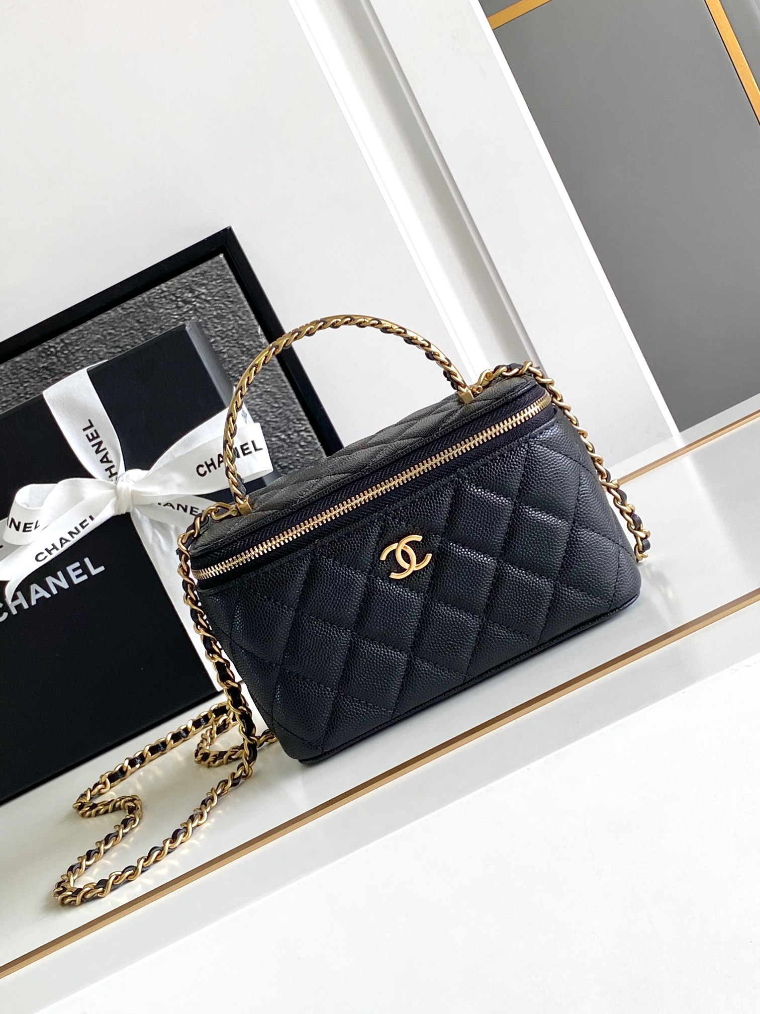 Chanel Borse Crossbody & Borse a Tracolla Oro Catene