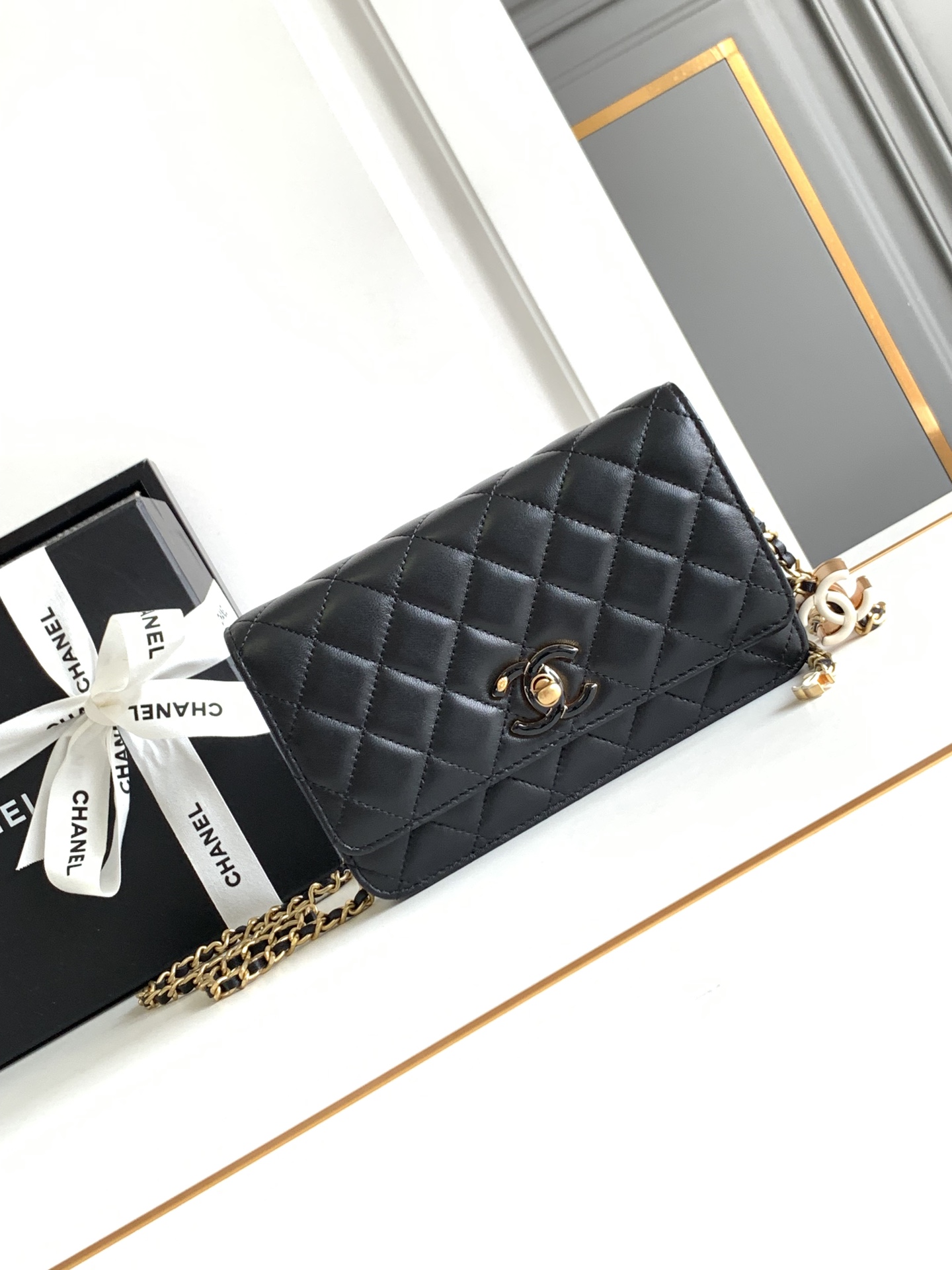Hebilla esmaltada OHANEL 24A🉑️Ajuste WOC🔮¡Los bebés a quienes les gustan los bolsos pequeños pero están confundidos a…