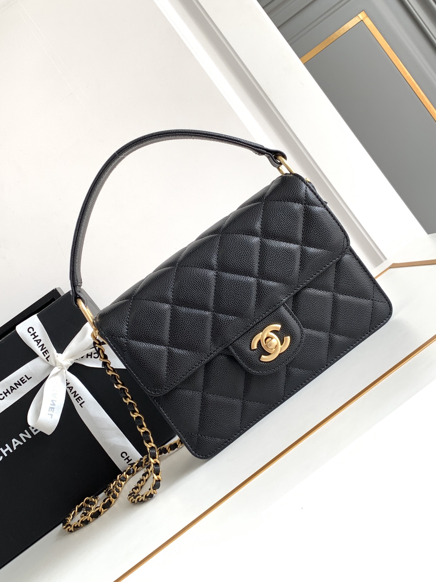 Chanel Classic Flap Bag Kupić Torby typu crossbody i na ramię Czarny Złoto