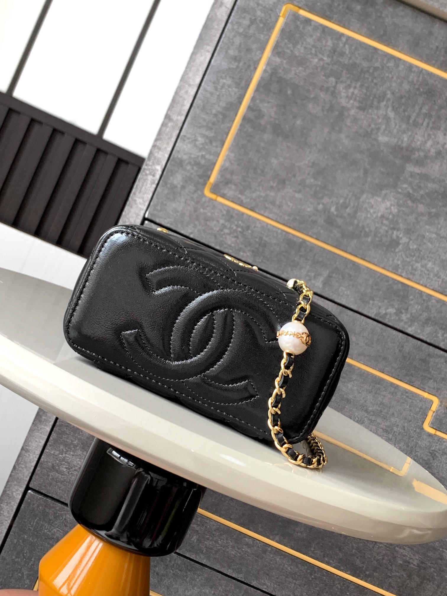 OHANEL 🤩 24K Pearl Design Pearl Chain Box Bag - Bag 4