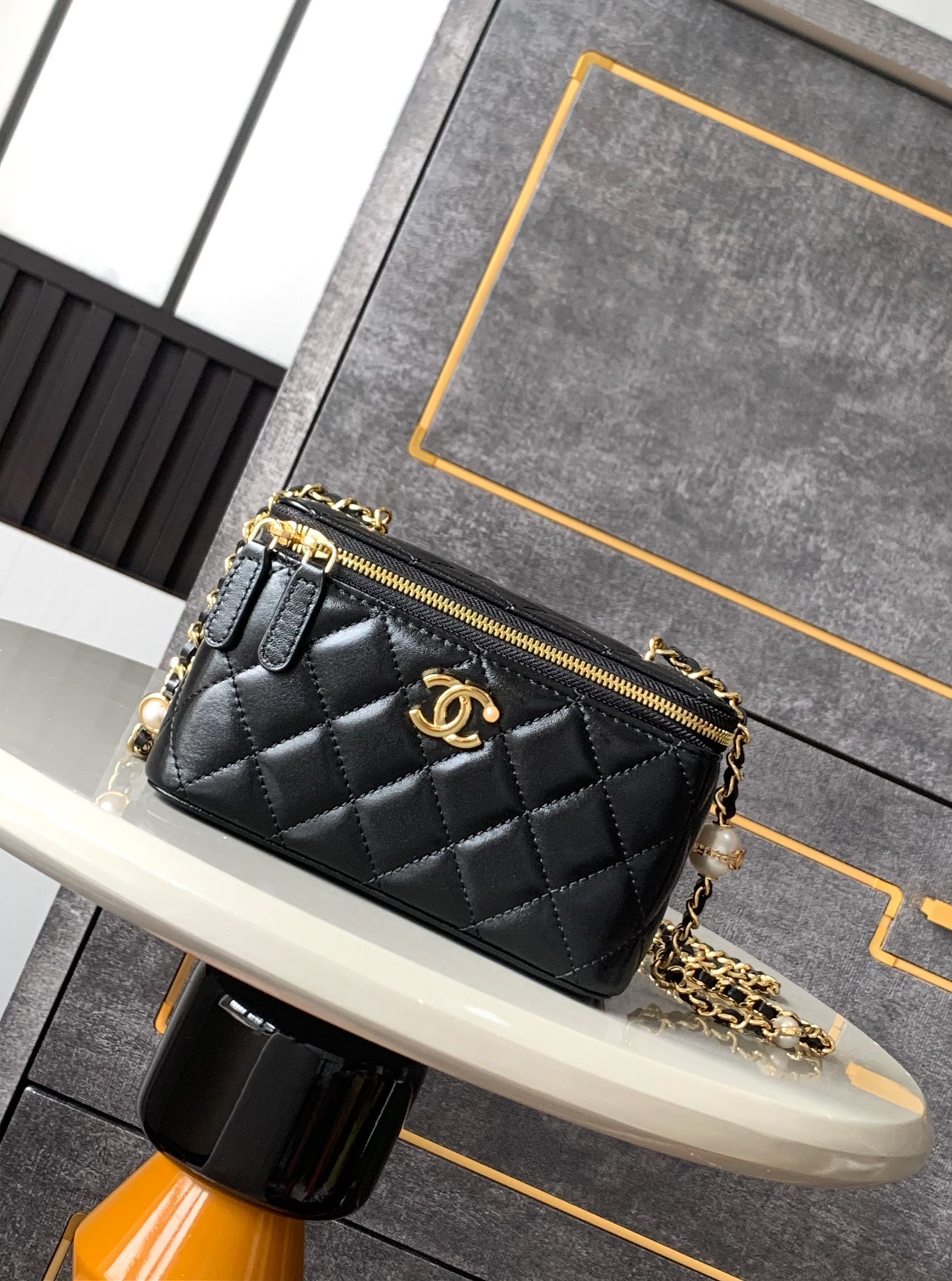 OHANEL 🤩 24K Pearl Design Pearl Chain Box Bag - Bag