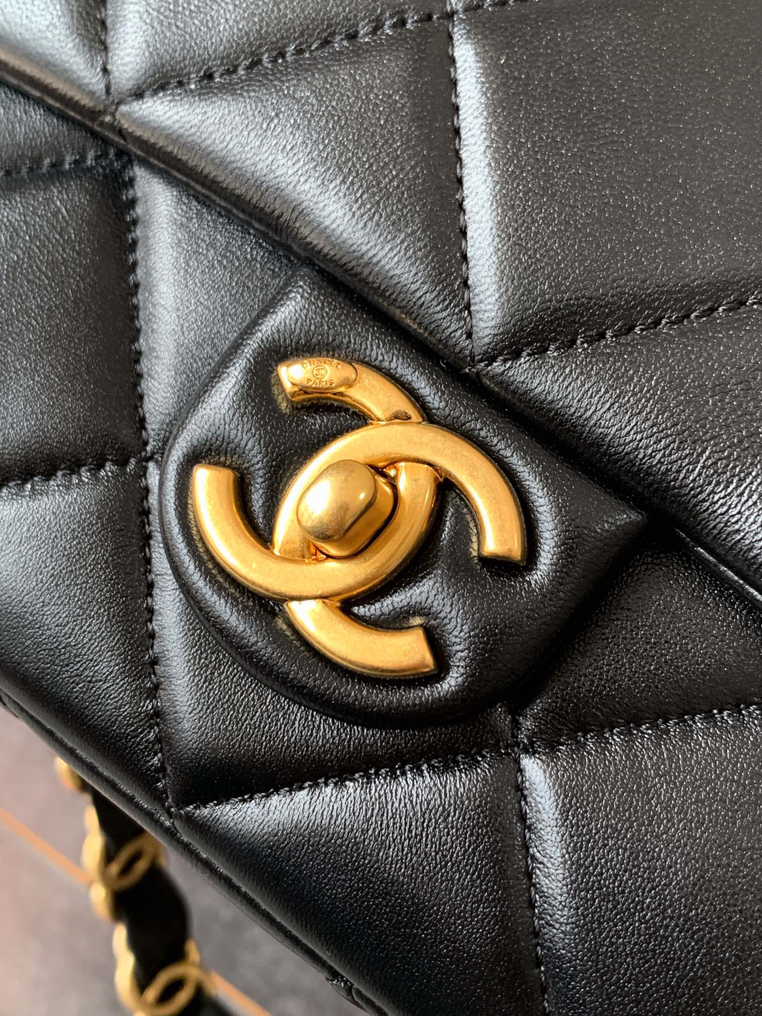 出口产品》OHANEL🚩🚩🚩24K 秋冬系列 粗链条腋下包口盖包 6