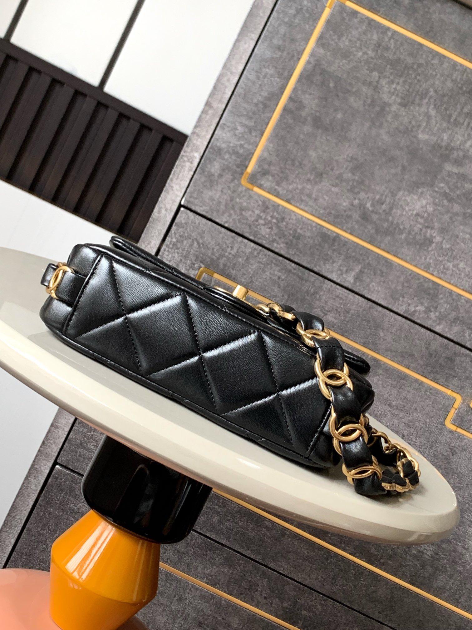 出口产品》OHANEL🚩🚩🚩24K 秋冬系列 粗链条腋下包口盖包 4