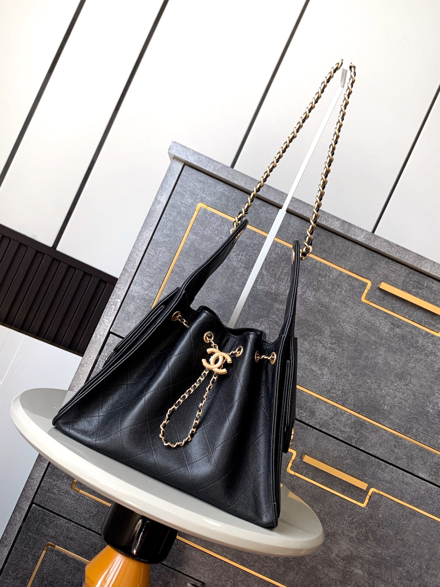 CHANEL 25A Bucket Drawstring Bag - Bag