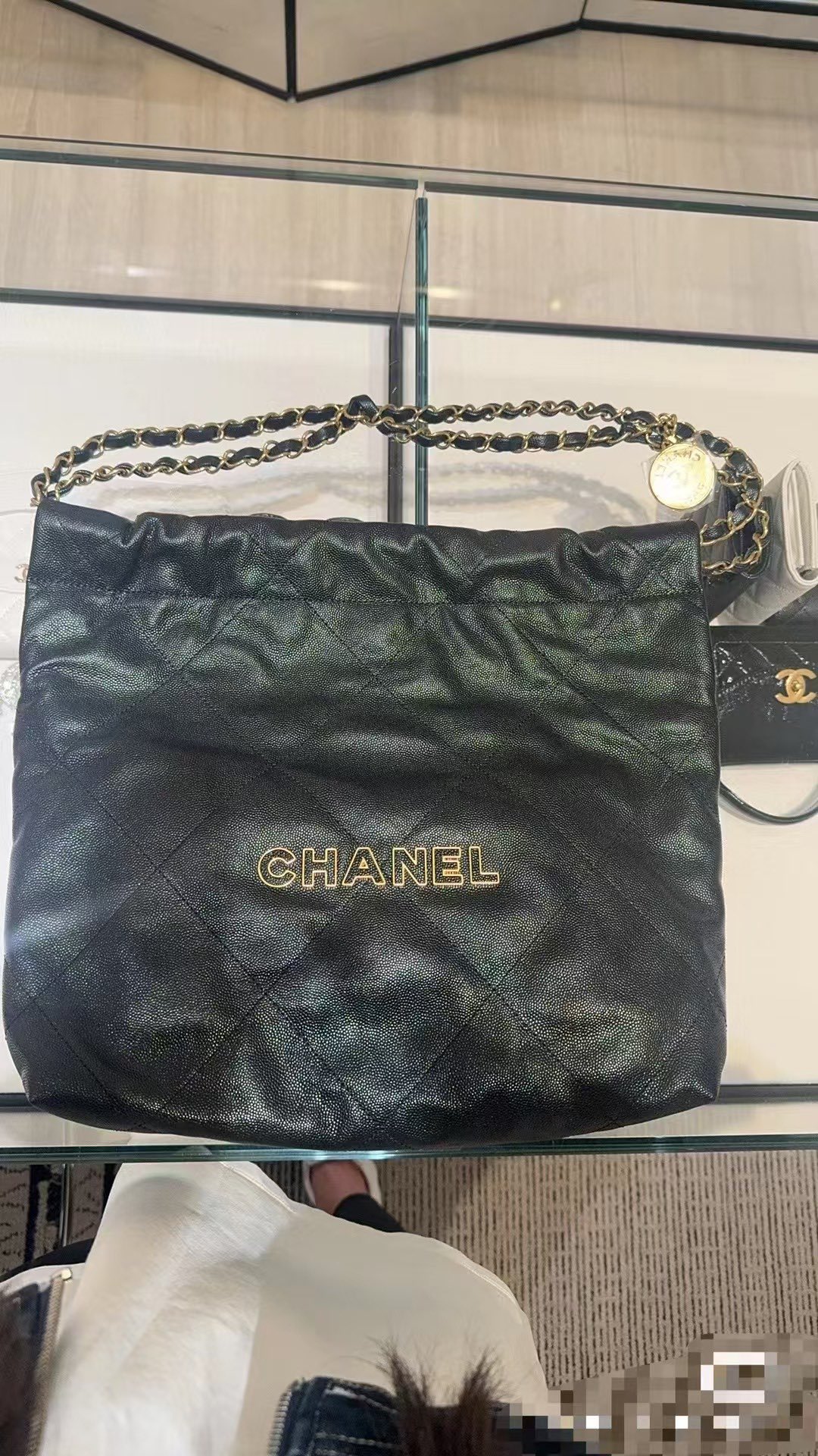 OHANEL 24K New Arrival: Medium Grained Calfskin "Trash" Bag - Bag 2