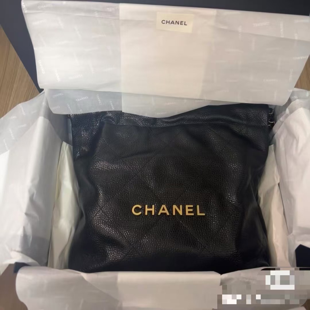 OHANEL 24K New Arrival: Medium Grained Calfskin "Trash" Bag - Bag 7