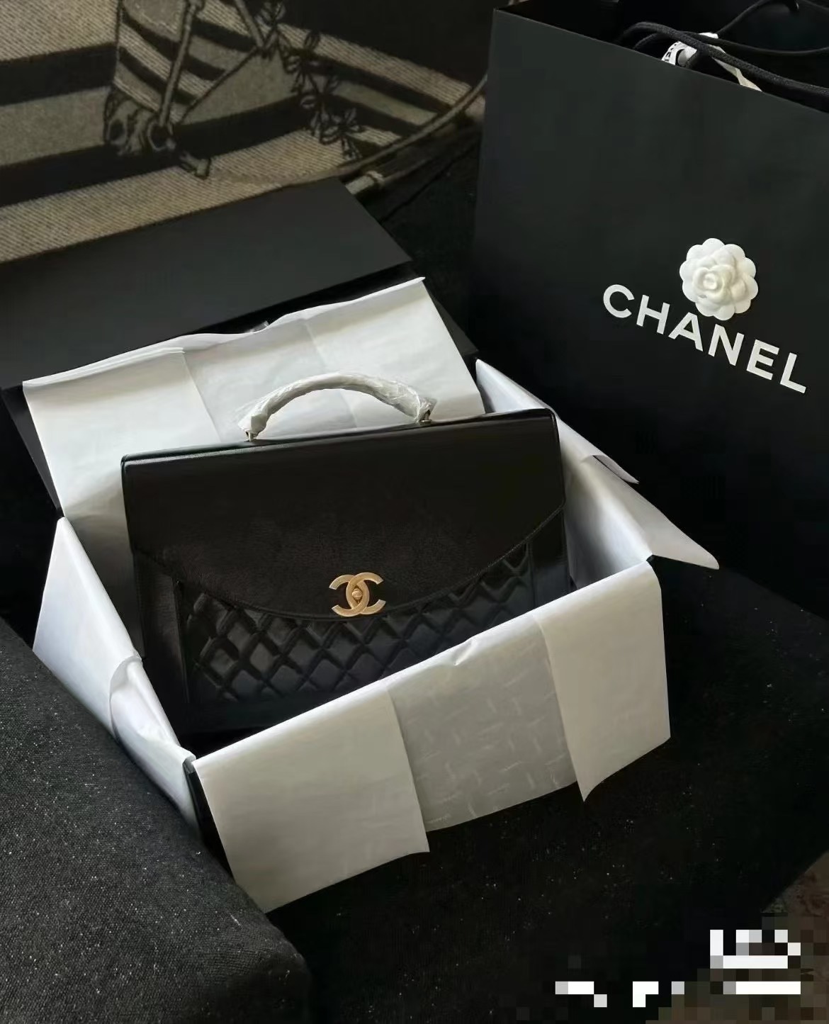 路易威登 Louis Vuitton 高定典藏经典高奢皮具手袋托特包斜挎包女包 #7D301271 4