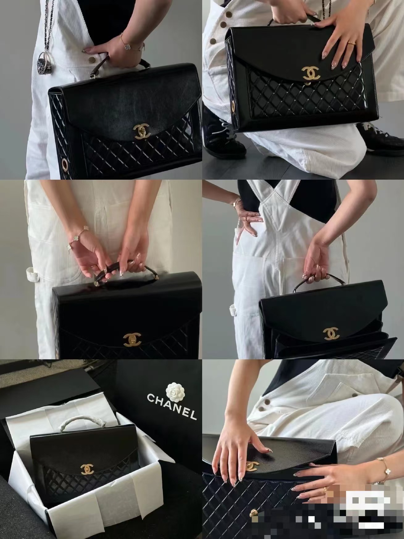 路易威登 Louis Vuitton 高定典藏经典高奢皮具手袋托特包斜挎包女包 #7D301271 3