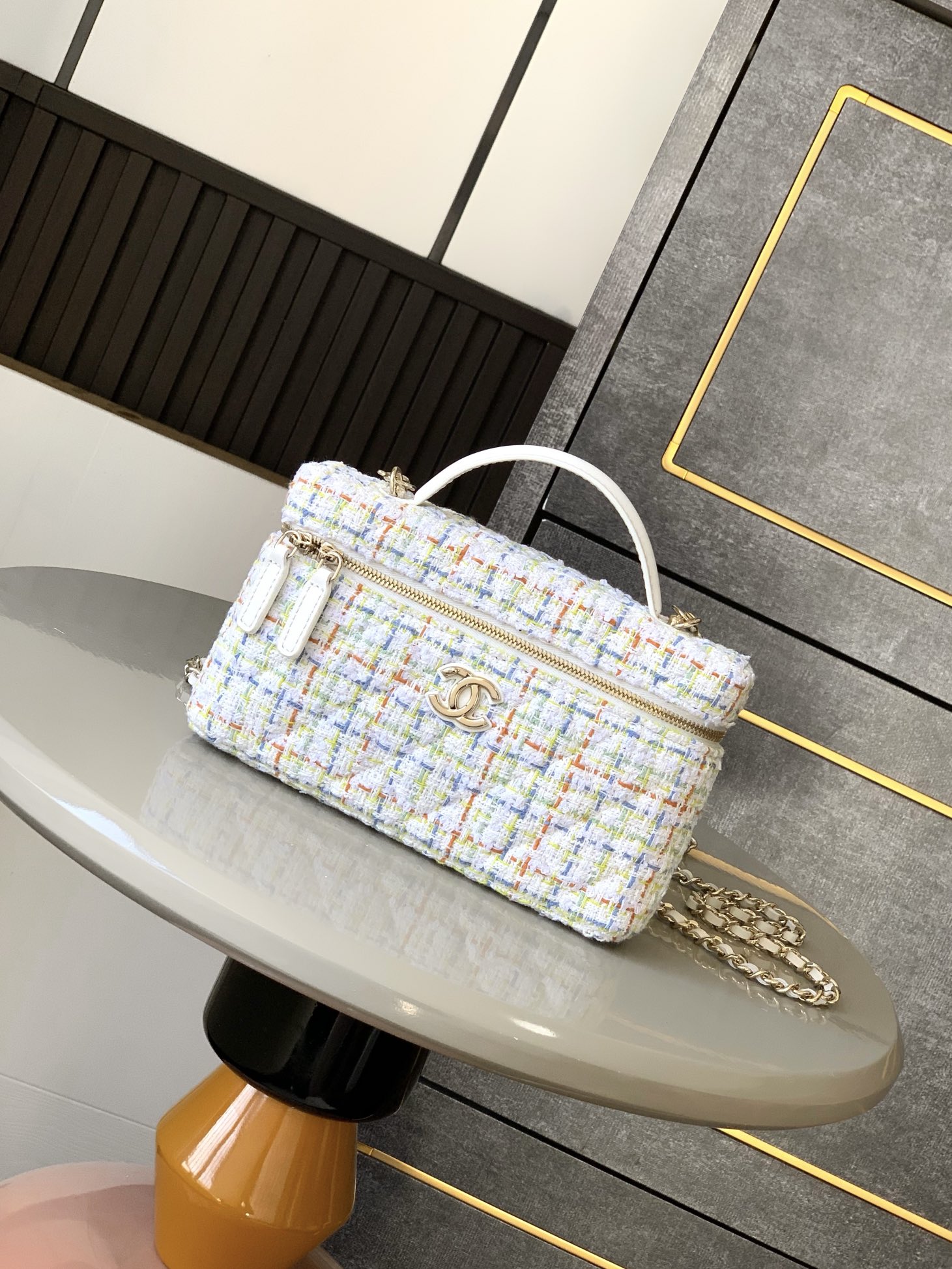OHANEL🚩🚩🚩Bolso tipo caja con asa LP 25C [Color] ¡El oro negro es tan bonito! Forma muy clásica y atractiva [Feliz] […