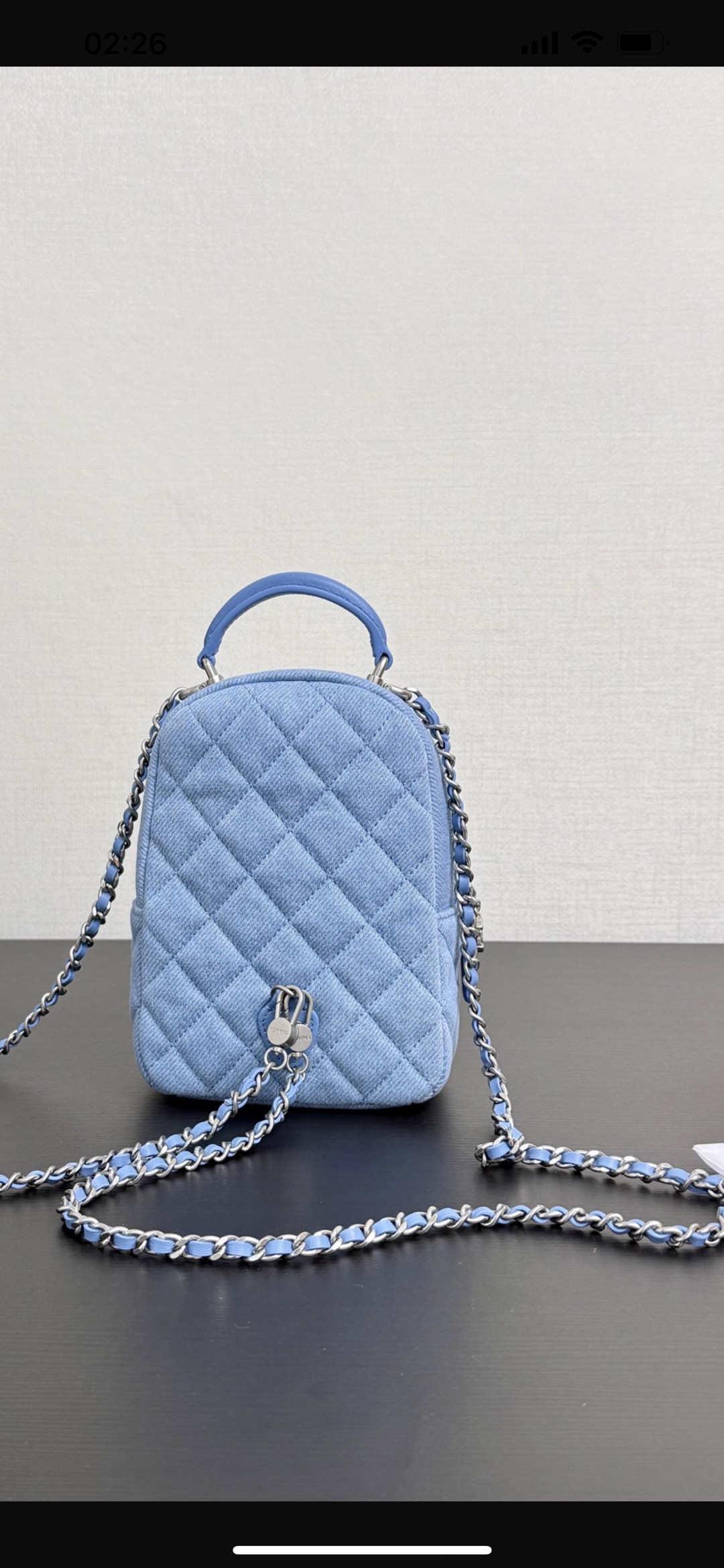Chanel 25C Mini Denim Backpack, Chic Design, Multiple Carrying Options 7 i1742717336 4073 3