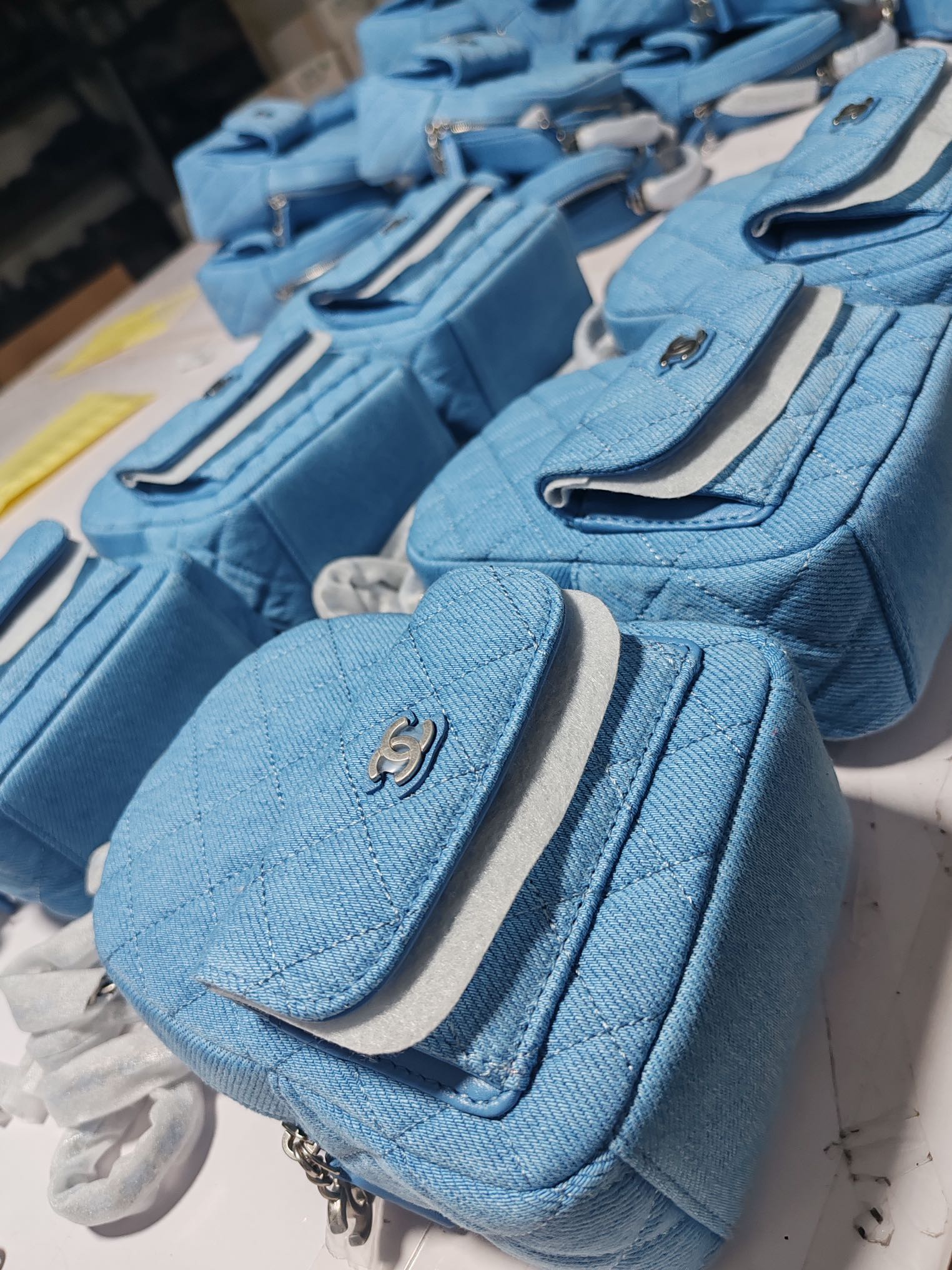 Chanel 25C Mini Denim Backpack, Chic and Versatile Handbag 7 i1742818043 2197 5