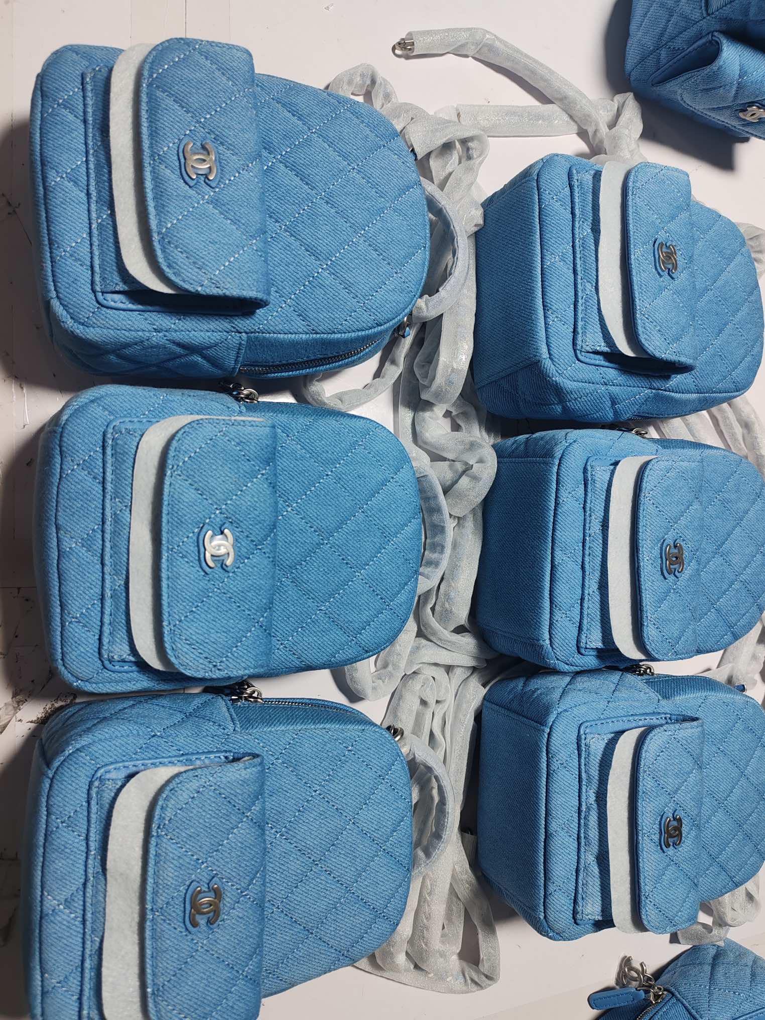 Chanel 25C Mini Denim Backpack, Chic and Versatile Handbag 6 i1742818043 332 2