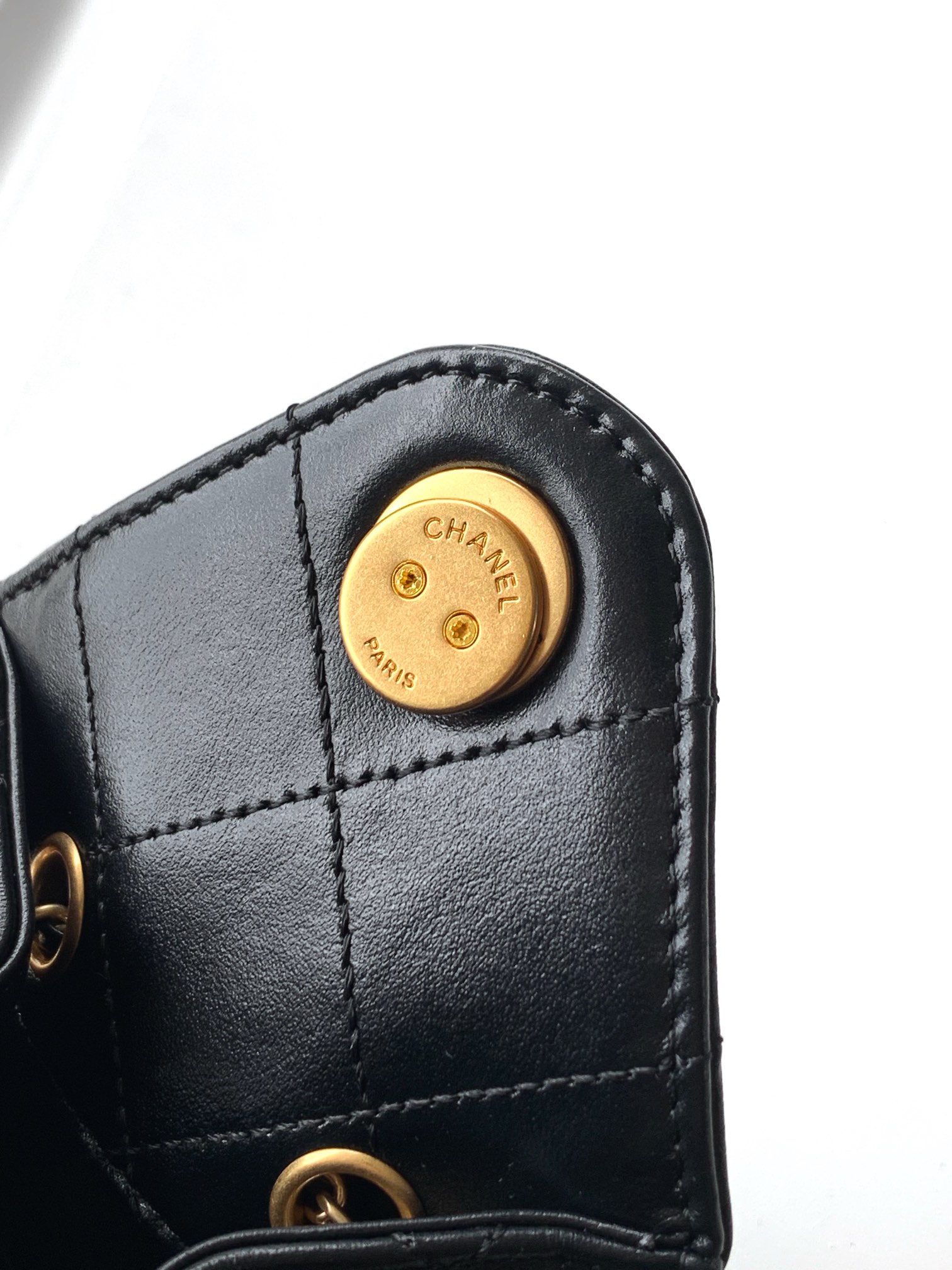 Chanel Style Black Leather Bag Bags Bag detail image 7 from source 765816