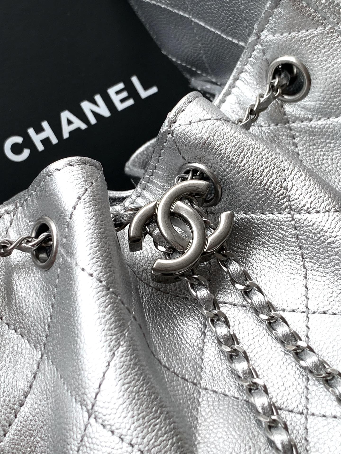 Chanel Style Black Leather Bag Bags Bag detail image 5 from source 765819