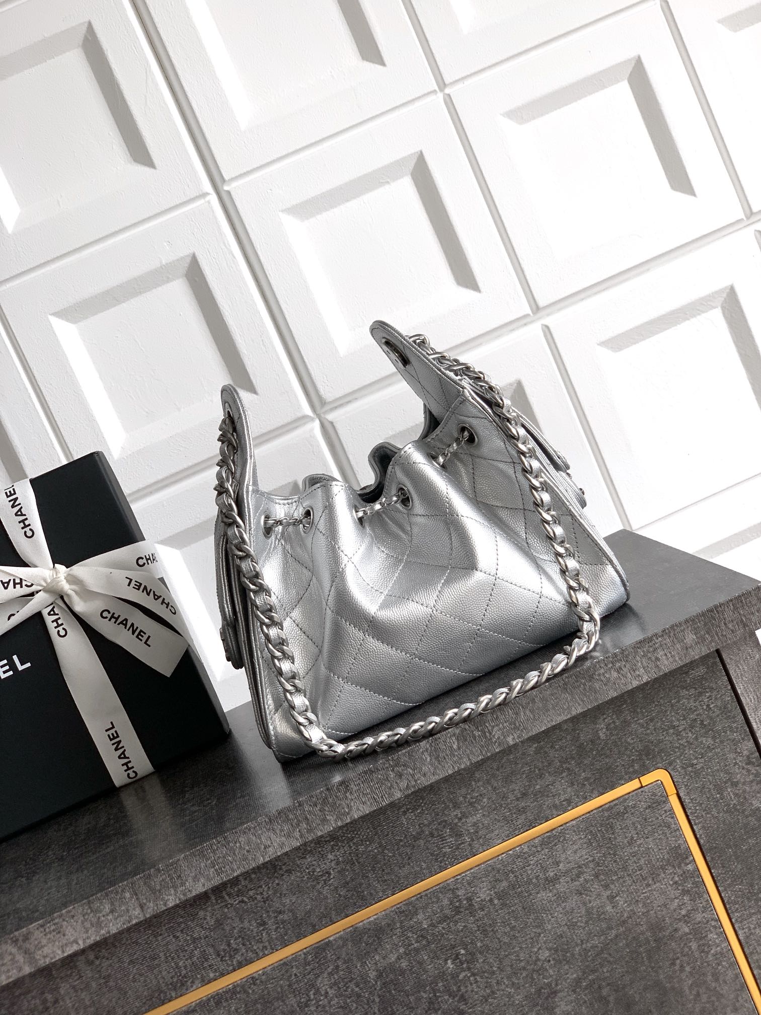 Chanel Style Black Leather Bag Bags Bag detail image 3 from source 765819