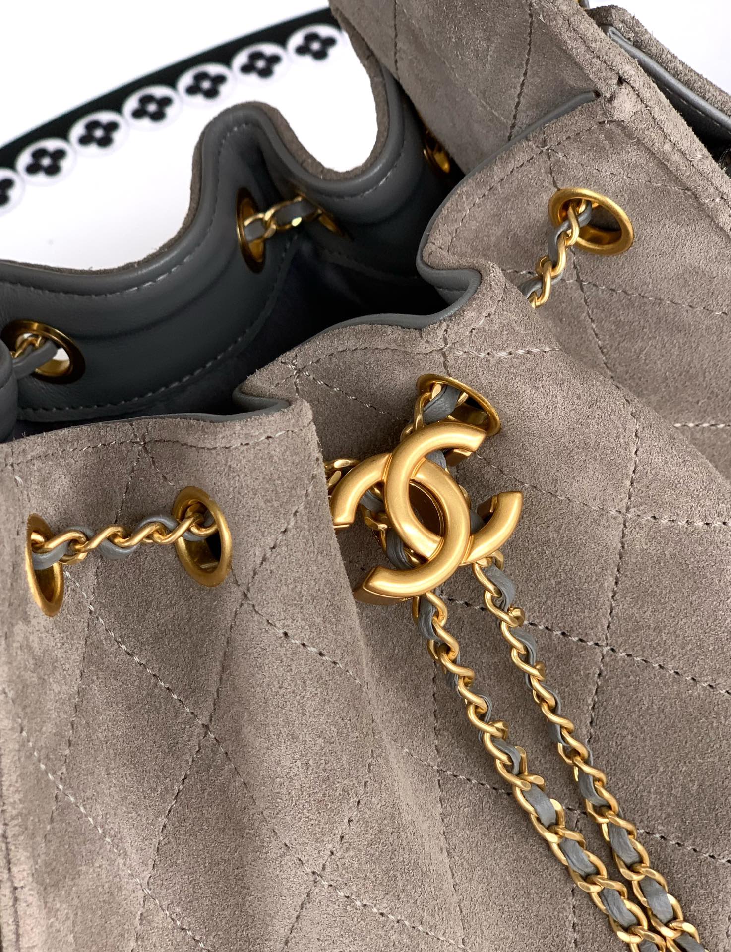 Chanel Style Brown Leather Bag Bags Bag detail image 7 from source 765826